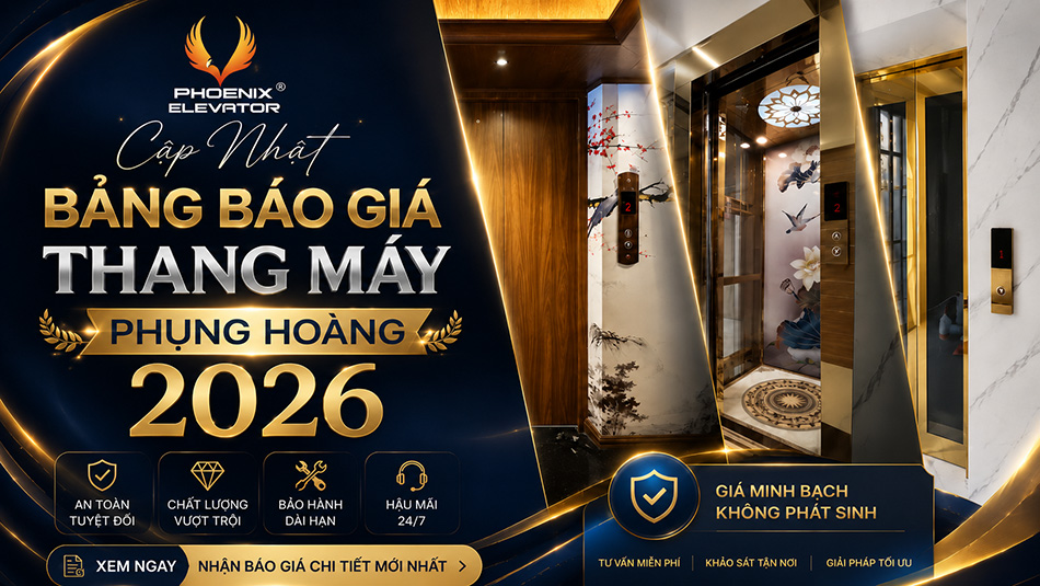báo giá thang máy Phụng Hoàng