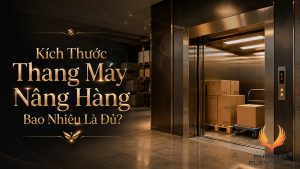Kích thước thang máy nâng hàng