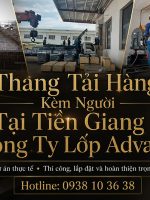 Thang tải hàng kèm người tại Tiền Giang