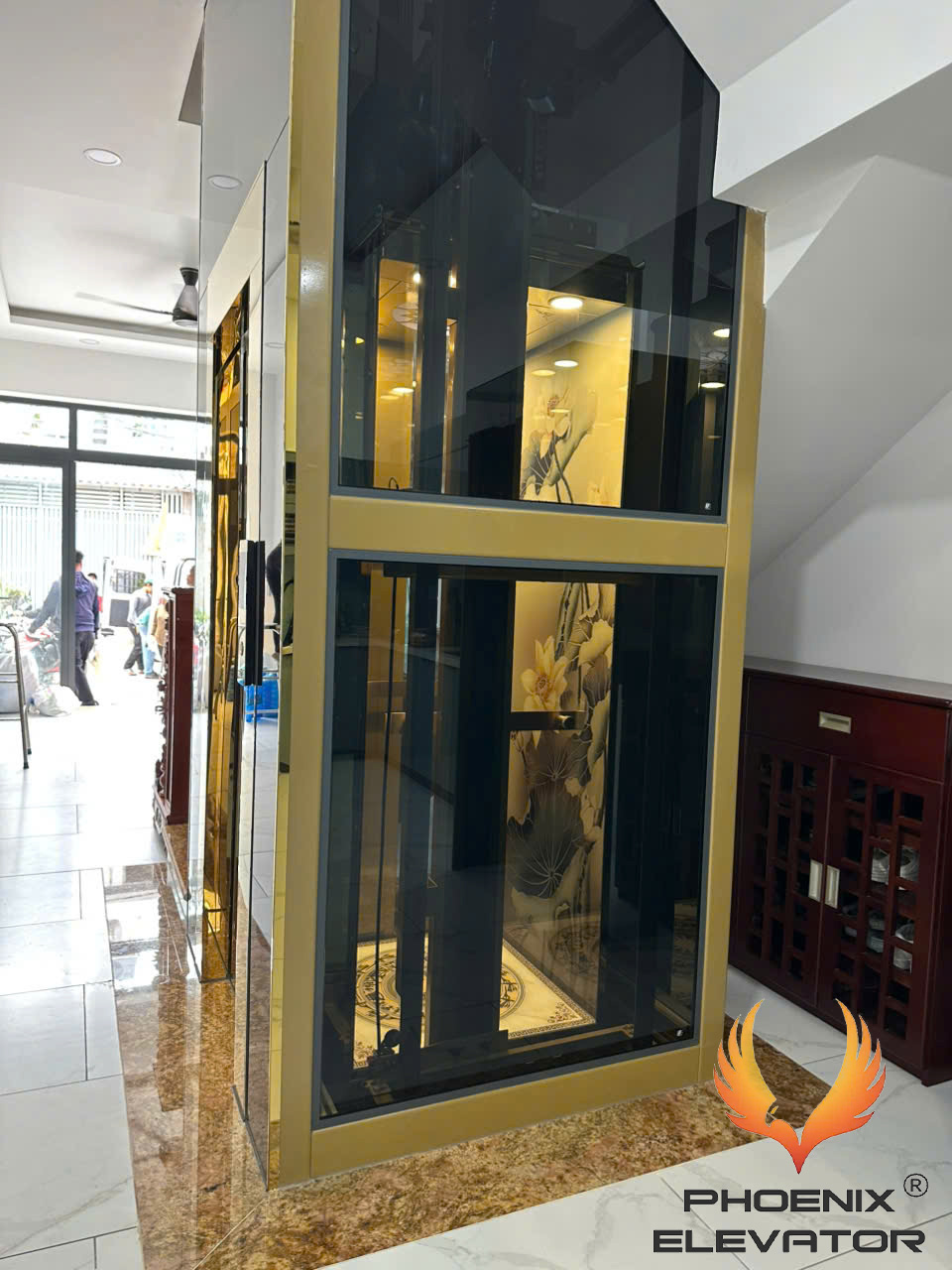 lắp đặt thang máy gia đình