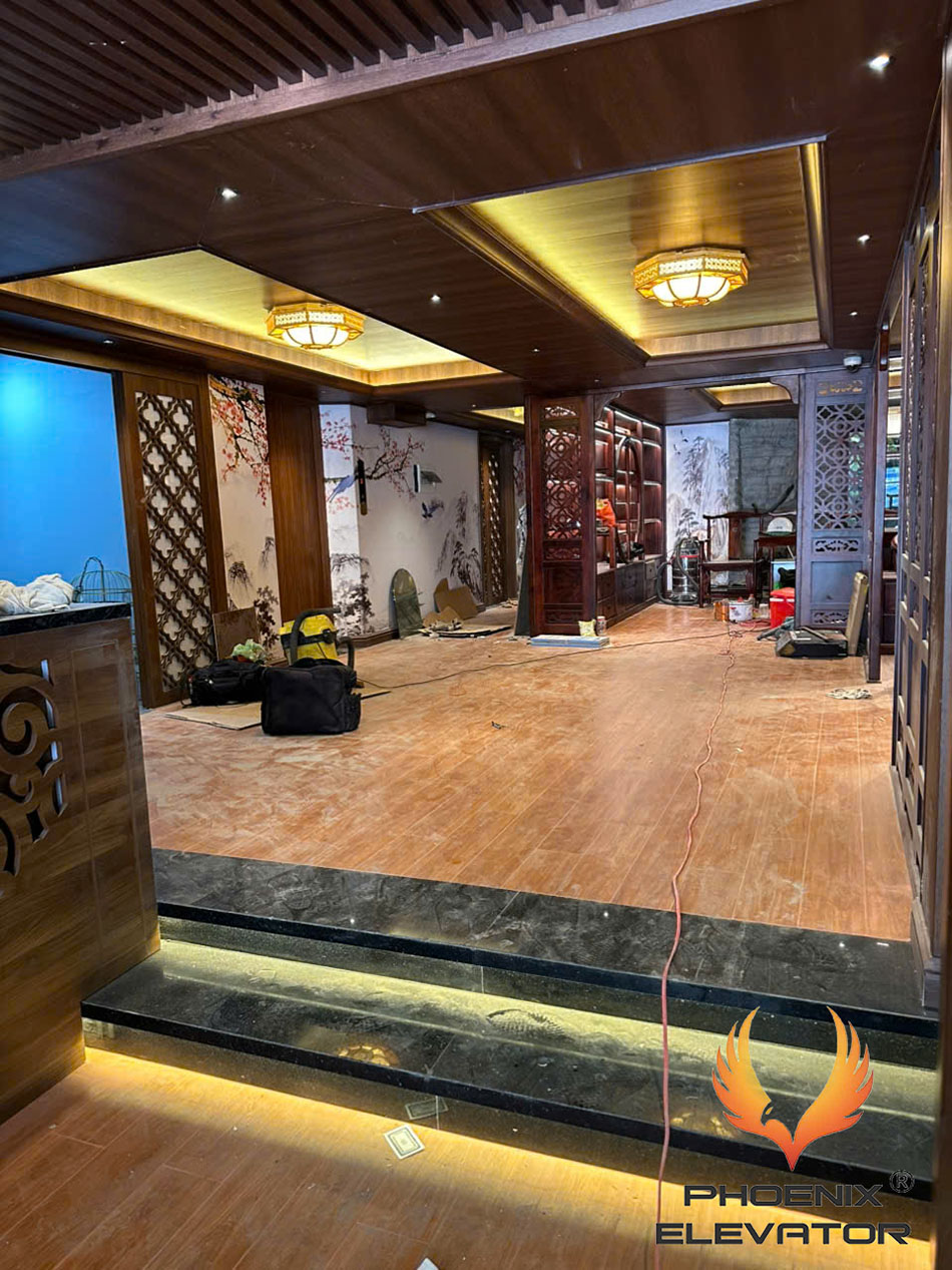 Quy trình lắp đặt thang máy tải khách