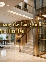 thi công thang máy lồng kính