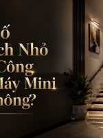 Thi công thang máy mini